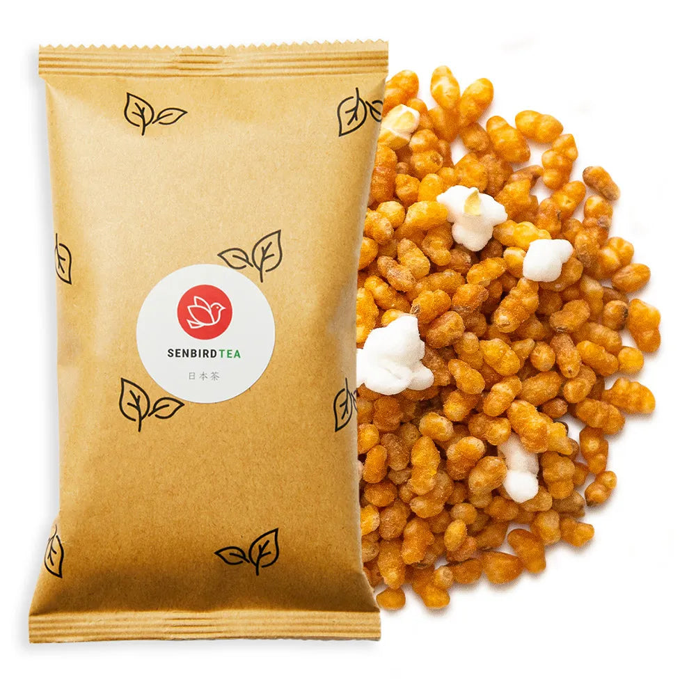 organic_japanese_roasted_brown_rice_herbal_tea_genmai_cha_tsukimi_caffeine_free_loose_tea_refill_pouch_tea_pile