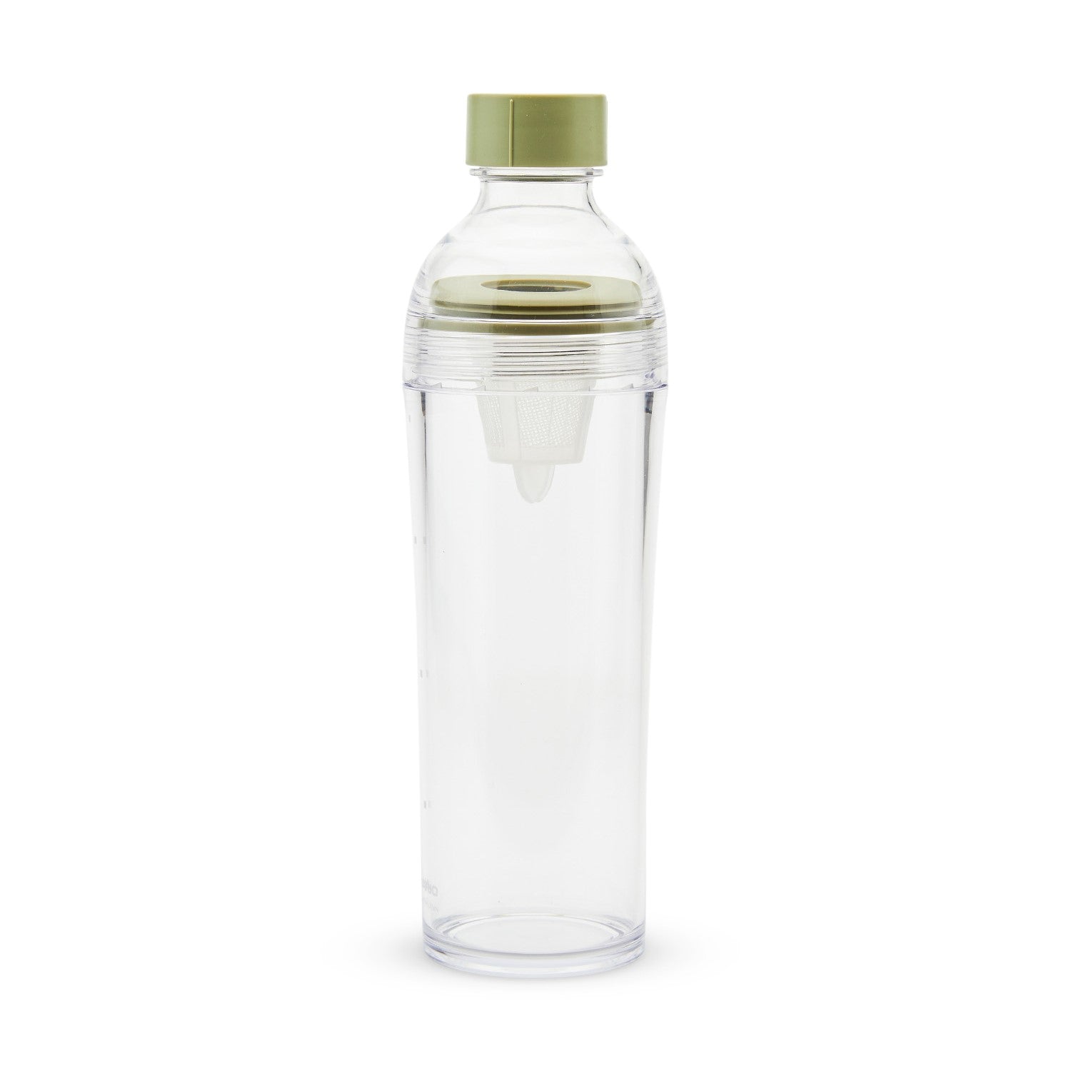 travel tea bottle sage green