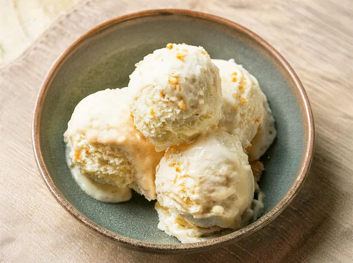 A Toasty Twist: Sobacha Vanilla Ice Cream Recipe