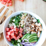 Summer Watermelon and Quinoa Salad