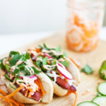 Low Fat Banh Mi Hot Dogs