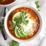 Healthy Chicken Tortilla Soup