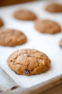 Macro Friendly Pumpkin Chocolate Chip Cookie www.lillieeatsandtells.com