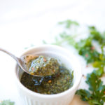 Lightened Up Chimichurri www.lillieeatsandtells.com