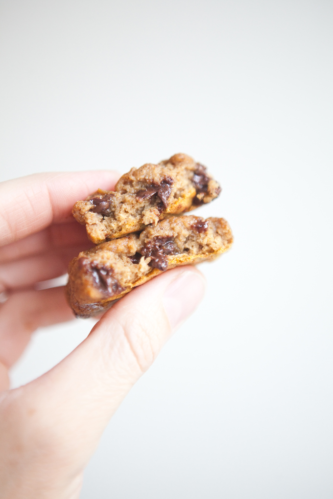 Macro Friendly Pumpkin Chocolate Chip Cookie www.lillieeatsandtells.com