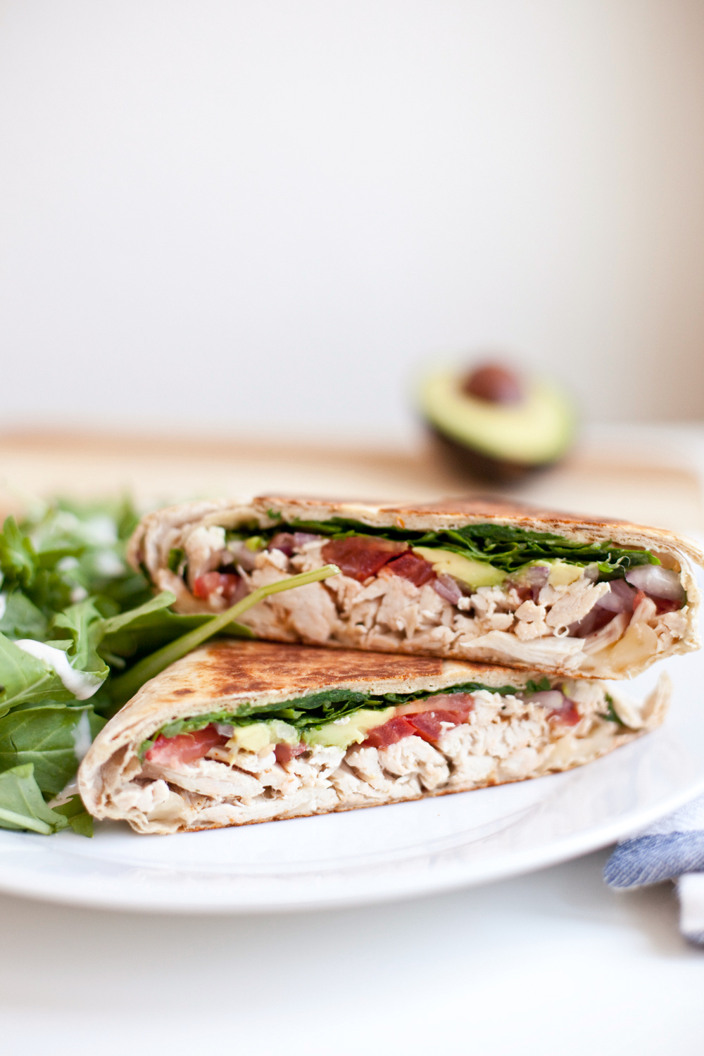 Low Carb/High Protein Chicken Pepperjack Crunch Wrap www.lillieeatsandtells.com