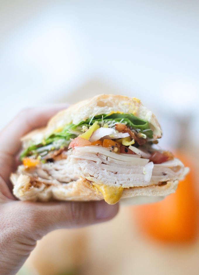 Every Day Macro-Friendly Giant Turkey Sub lillieeatsandtells.com