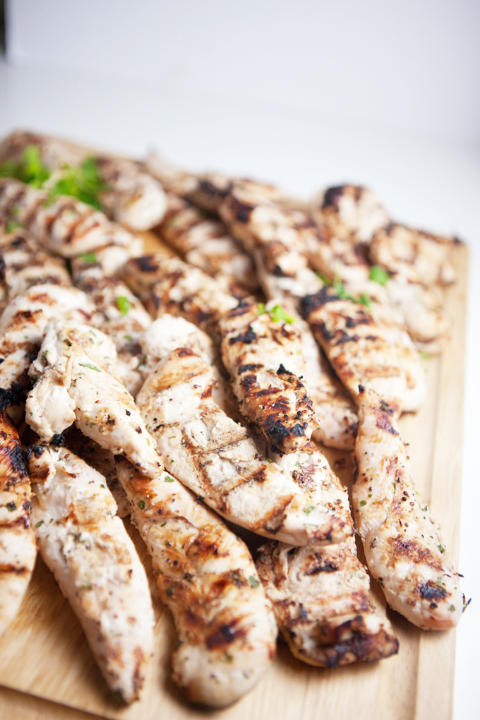 Apple Cider Honey Dijon Grilled Chicken Tenderloins www.lillieeatsandtells.com