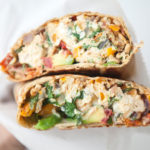 Egg White Wrap with feta and sundried tomato www.lillieeatsandtells.com