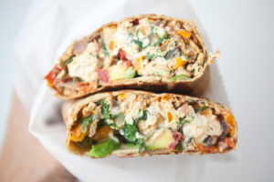 Egg White Wrap with feta and sundried tomato www.lillieeatsandtells.com
