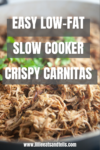 Try this yummy slow cooker crispy carnitas. www.lillieeatsandtells.com