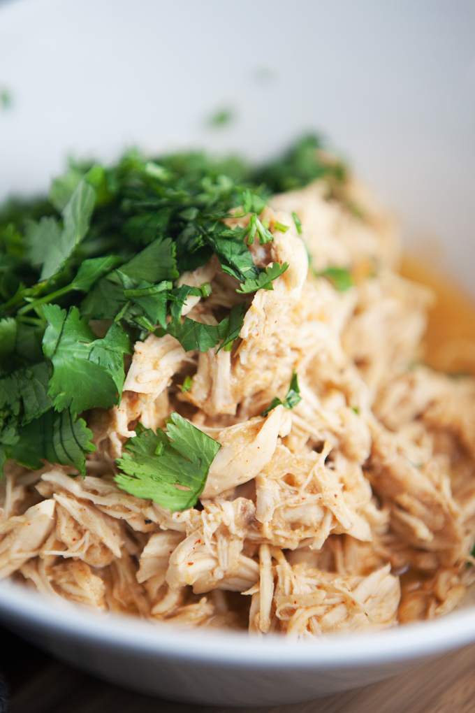 Instant Pot Honey Cilantro Chicken www.lillieeatsandtells.com