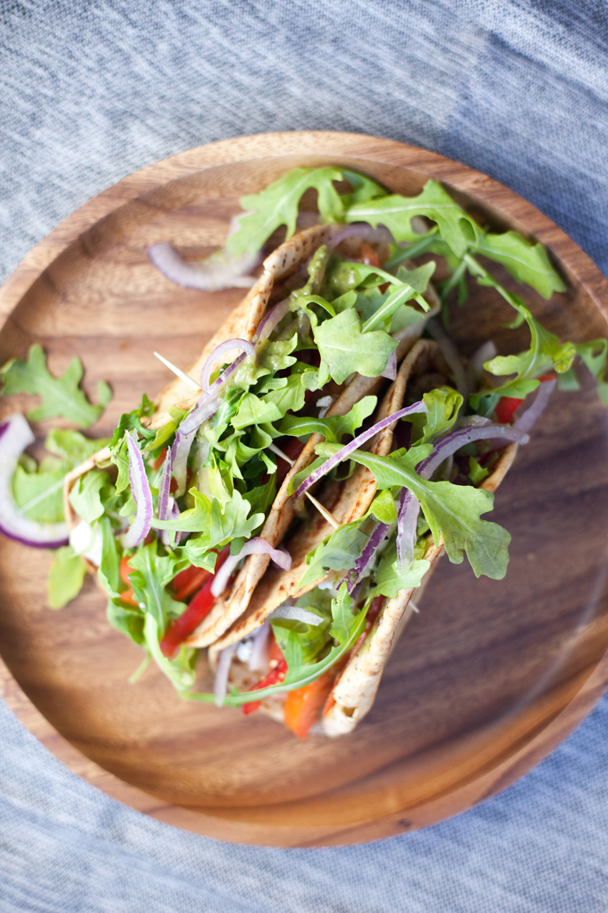 Macro Friendly Egg white and turkey sausage pita tacos www.lillieeatsandtells.com