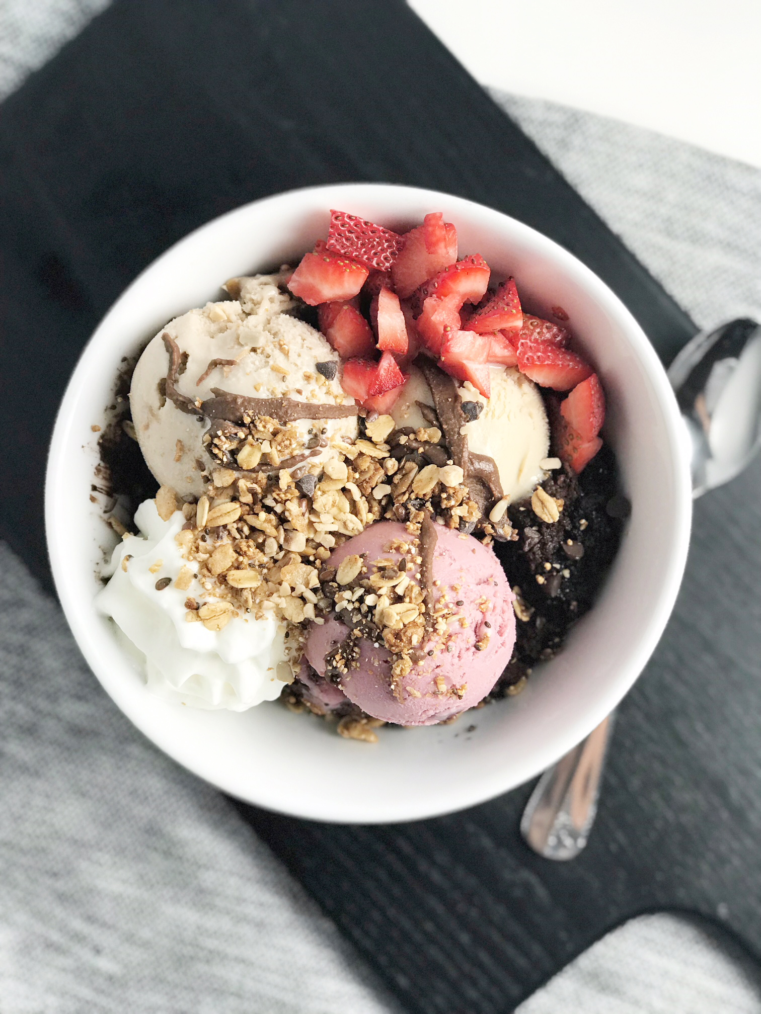 Dessert! Mighty Muffin Sundae