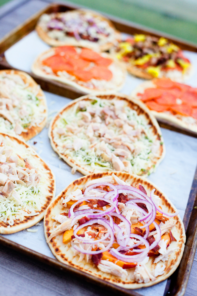 Peach and prosciutto flatbread www.lillieeatsandtells.com