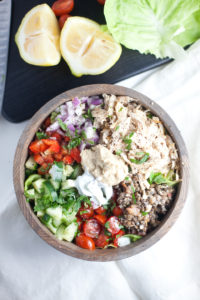 Mediterranean Power Salad www.lillieeatsandtells.com