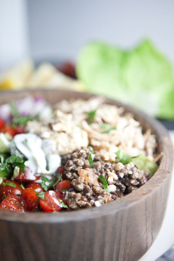 Mediterranean Power Salad www.lillieeatsandtells.com