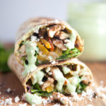 Lavash Fajita Burrito www.lillieeatsandtells.com