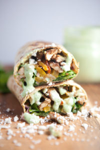 Lavash Fajita Burrito www.lillieeatsandtells.com