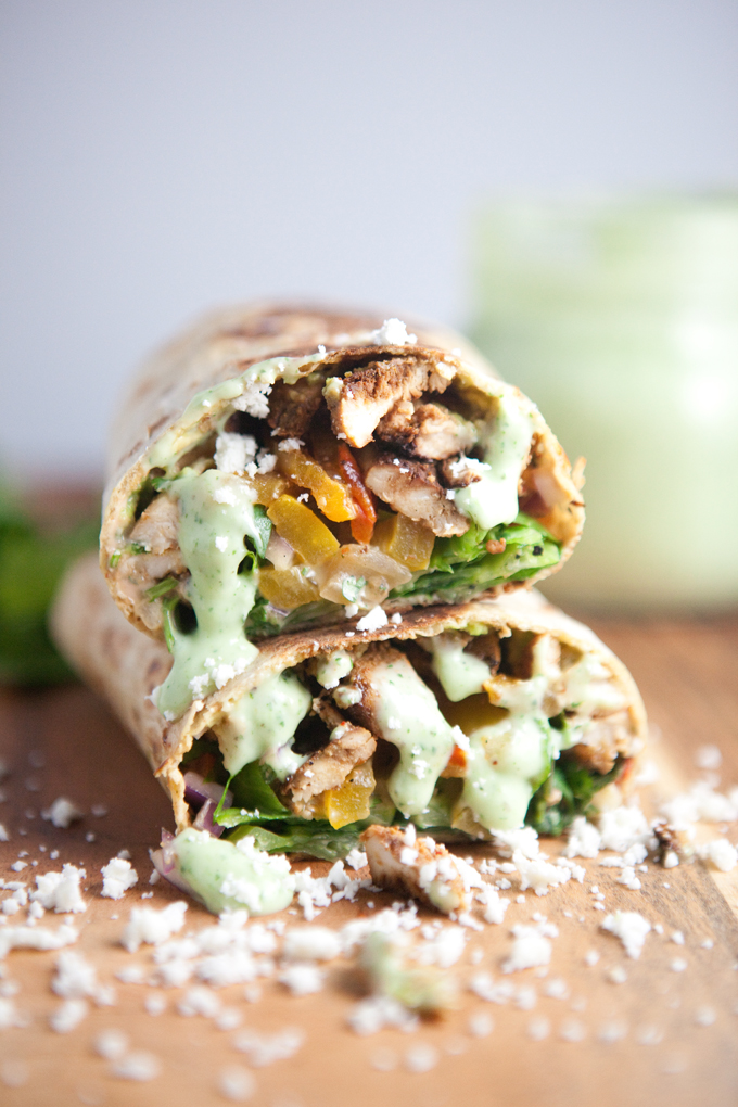 Lavash Fajita Burrito www.lillieeatsandtells.com
