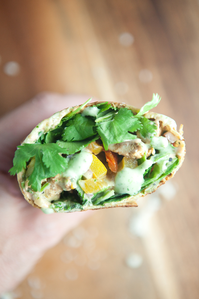Lavash Fajita Burrito www.lillieeatsandtells.com