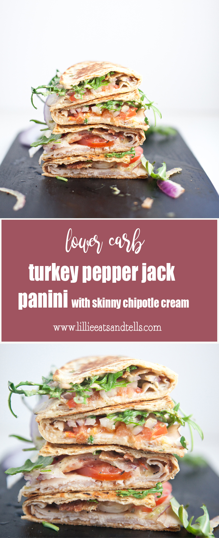 turkey pepper jack panini with skinny chipotle cream www.lillieeatsandtells.com
