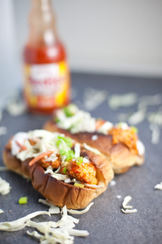 Skinny Buffalo Turkey Meatball Subs #macrofriendly #skinny #lowfat #buffalo www.lillieeatsandtells.com