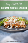 creamy buffalo chicken taquito. www.lillieeatsandtells.com
