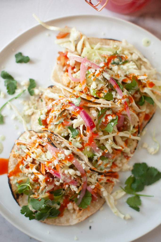 Try my easy and quick buffalo chicken tacos. www.lillieeatsandtells.com