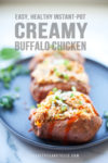 Try my creamy buffalo chicken baked sweet potato. www.lillieeatsandtells.com