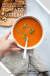 Tomato Butternut Soup- another macro friendly recipe from Lillie Eats and Tells. www.lillieeatsandtells.com