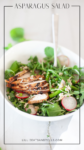 Asparagus is at the peak of its season! This recipe is perfect for spring weather. www.lillieeatsandtells.com
