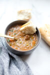 Try this warm and delicious instant pot soup. www.lillieeatsandtells.com