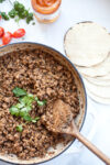 This taco recipe is low fat and high protein! www.lillieeatsandtells.com