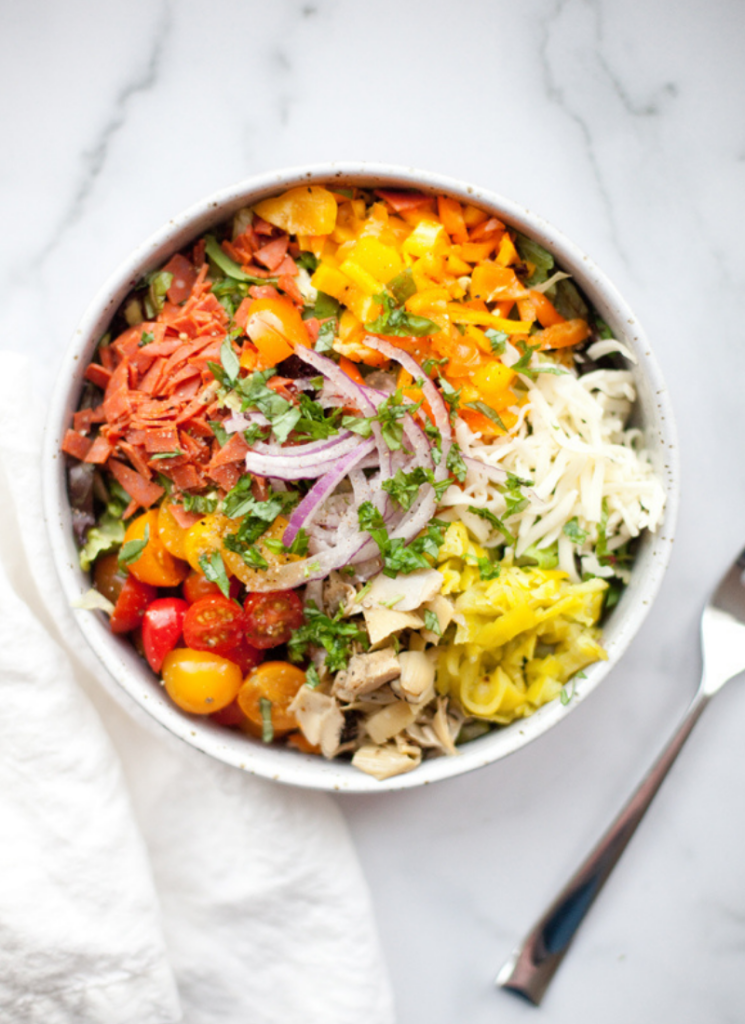 Italian chopped salads are my favorite. www.lillieeatsandtells.com