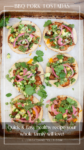 Toppings for these tostadas make every bit worth it. www.lillieeatsandtells.com