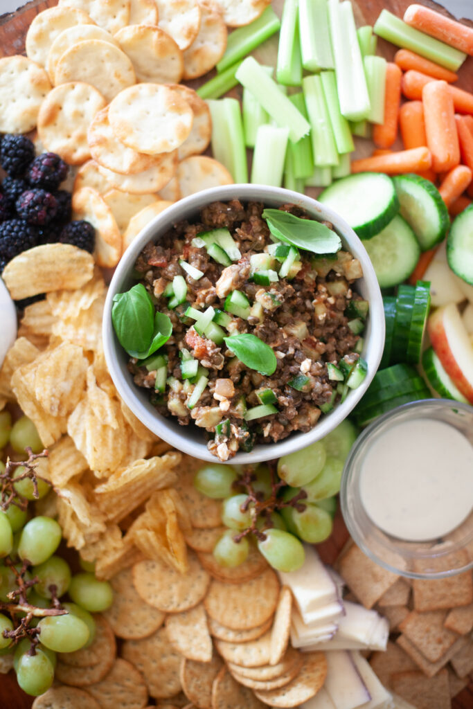Try this versatile lentil dish as a dip or salad. www.lillieeatsandtells.com