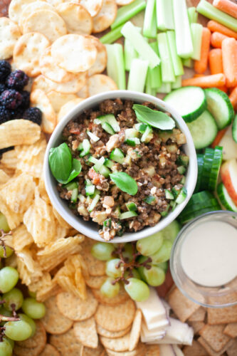 Perfect for a snack with friends or a light dinner. www.lillieeatsandtells.com
