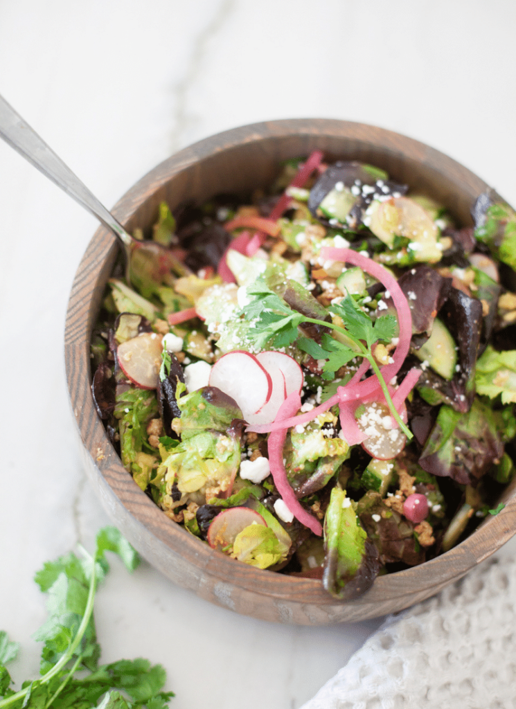 Grab a huge bowl for this amazing salad www.lillieeatsandtells.com