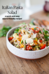 www.lillieeatsandtells.com recipe for Italian pasta salad with vegetables