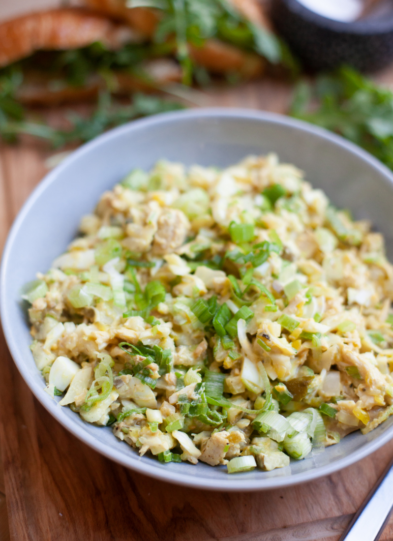 Pickle Chicken Salad from lillie eats and tells. www.lillieeatsandtells.com