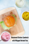 easy and delicious blackened chicken sandwich by www.lillieeatsandtells.com