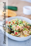 www.lillieeatsandtells.com recipe for romesco chicken salad