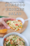 www.lillieeatsandtells.com recipe for romesco chicken salad