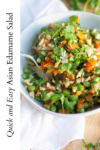 www.lillieeatsandtells.com recipe for Asian edamame salad