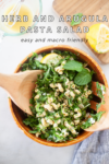 www.lillieeatsandtells.com recipe for herb and arugula pasta salad