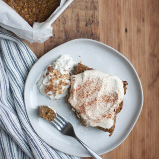 Pumpkin Pie Baked Protein Oat Bars by www.lillieeatsandtellscom.bigscoots-staging.com