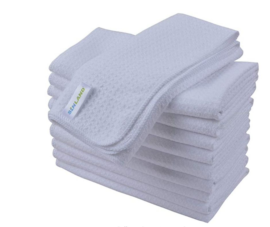 White kitchen dish towels are essential for every cook www.lillieeatsandtells.com