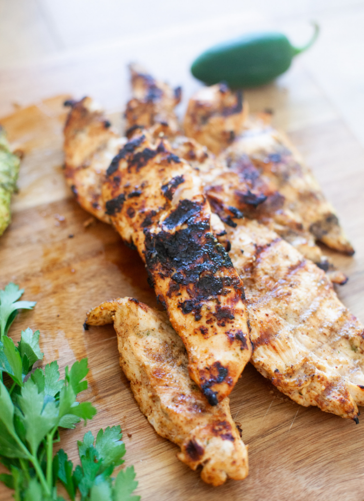 easy to make, delicious to eat grilled chicken strips www.lillieeatsandtells.com