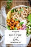 Skip the dairy and still enjoy this delicious cava bowl www.lillieeatsandtells.com